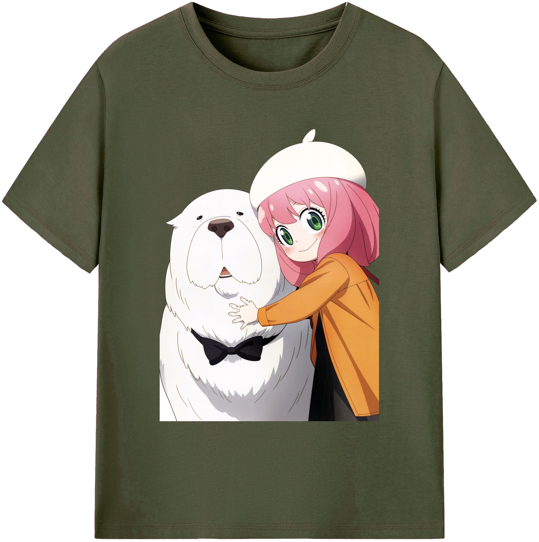 （画像用） SPY×FAMILY间谍家家酒 綿100％ メンズ半袖Tシャツ｜肌触りやわらか＆通気性